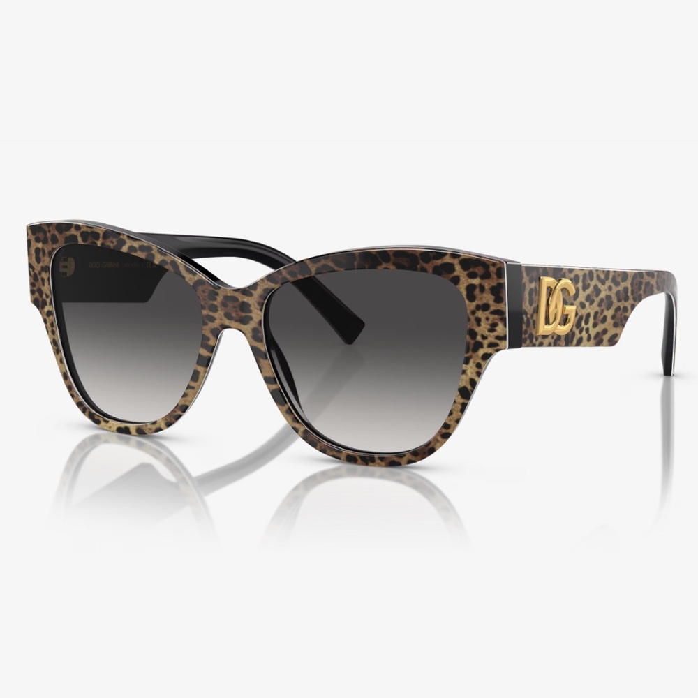Dolce & Gabbana Leopard Print Sunglasses